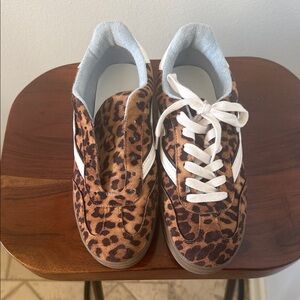 Madden Girl Leopard Print Sneakers